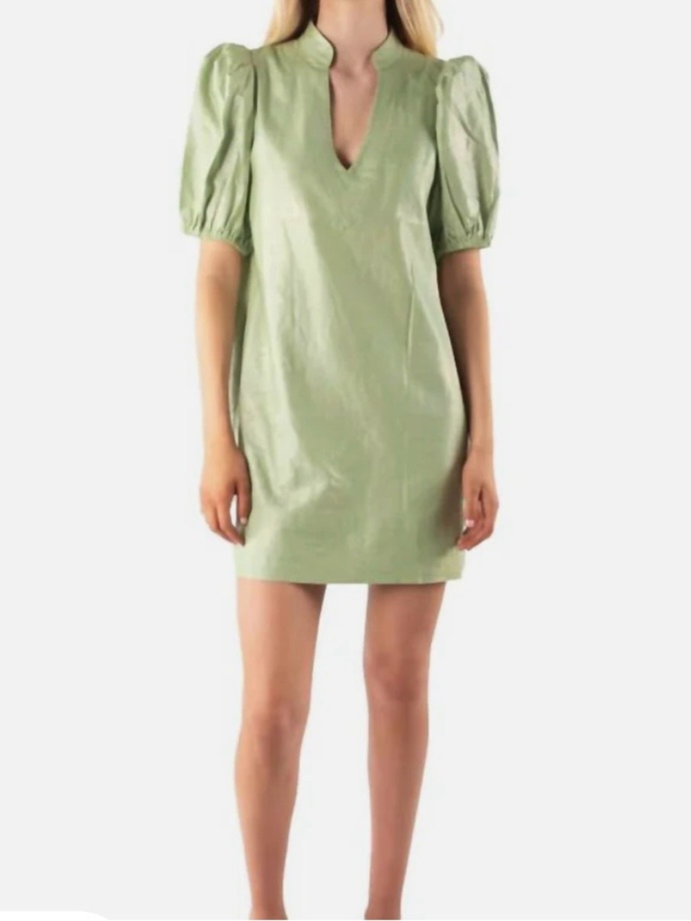 Emily McCarthy light green Hampton dress
